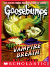 Cover image for Vampire Breath